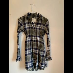 Abercrombie flannel dress